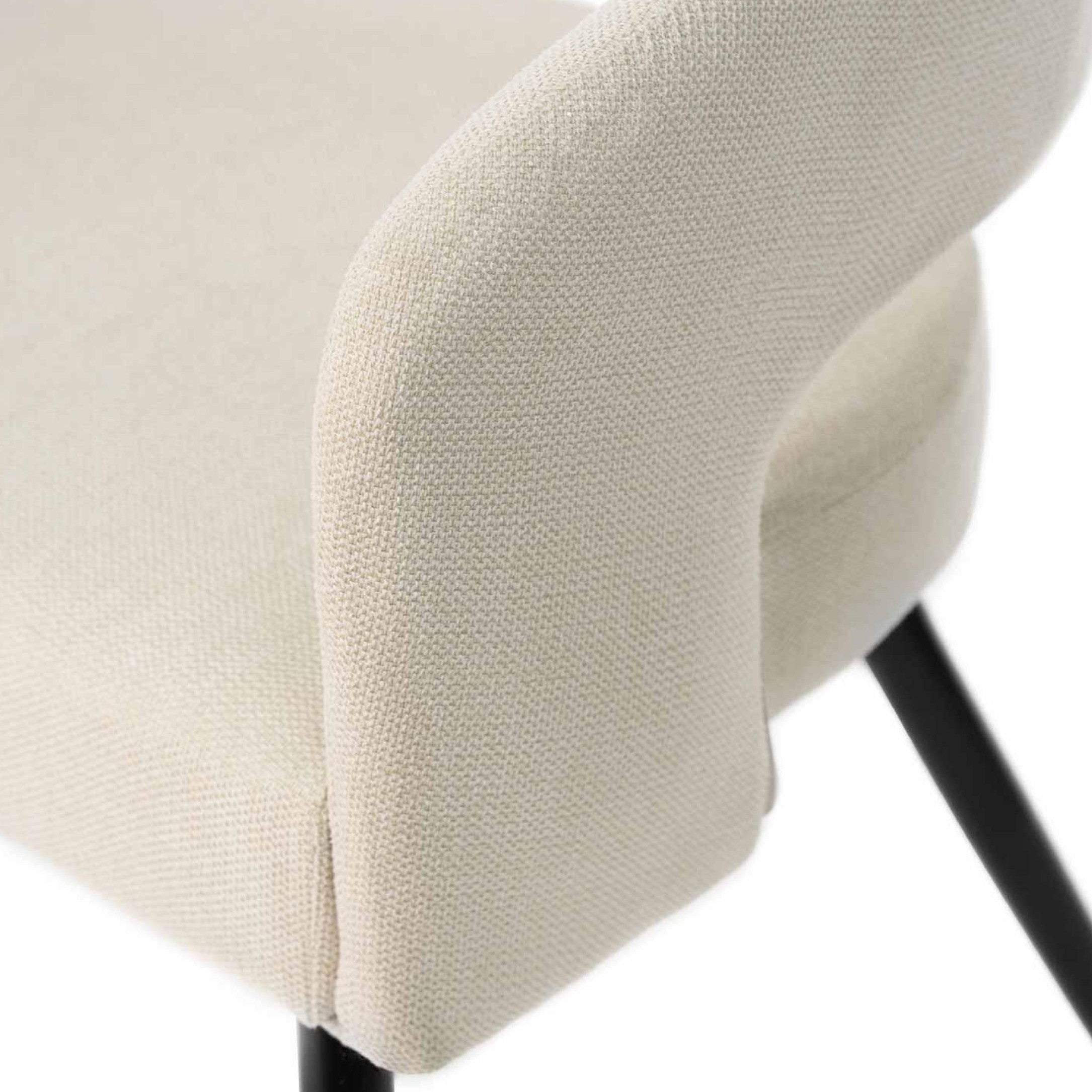 CADEIRA BEGE 55,5X56X82,5CM