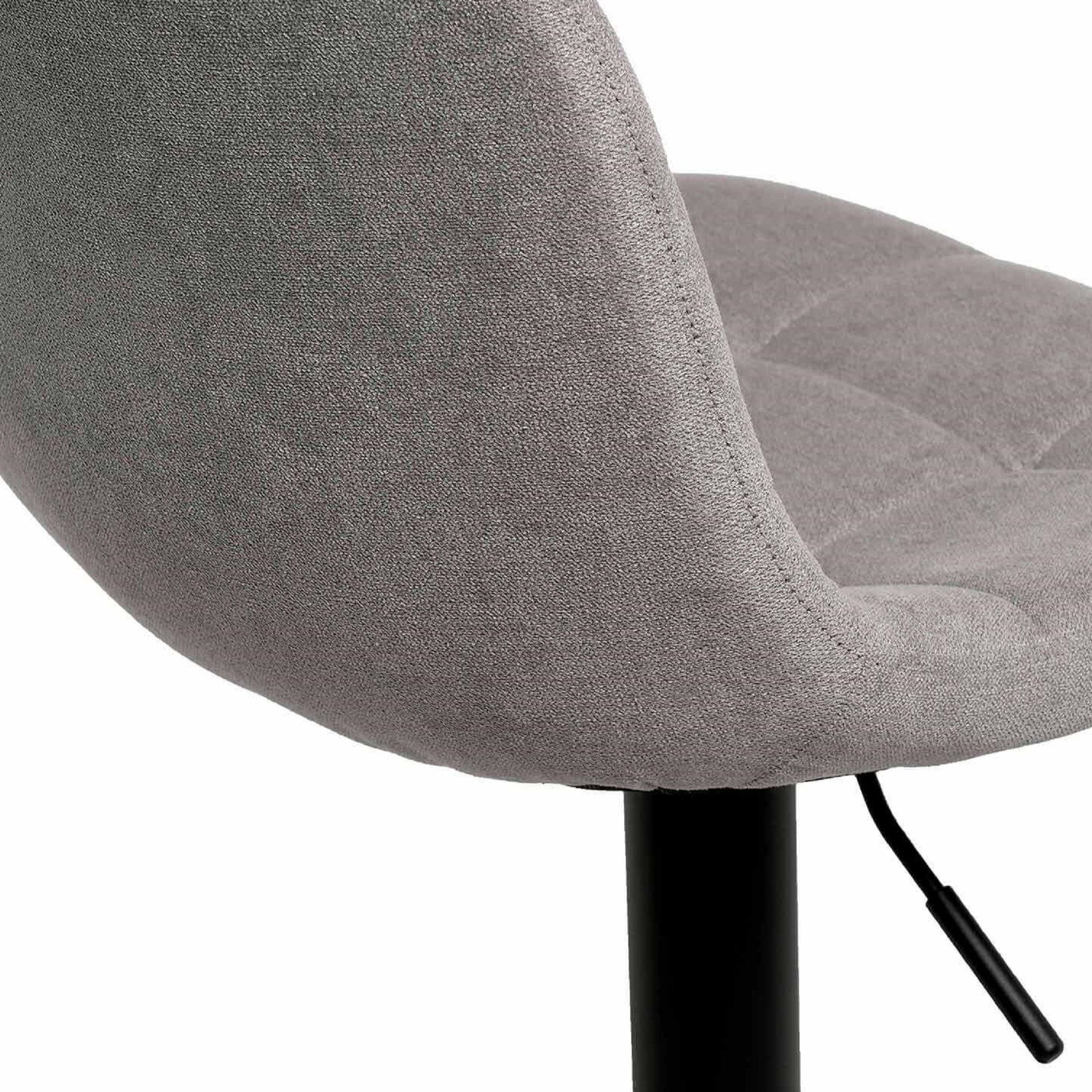 TAMBORETE CINZA CLARO 43X50X88/109CM