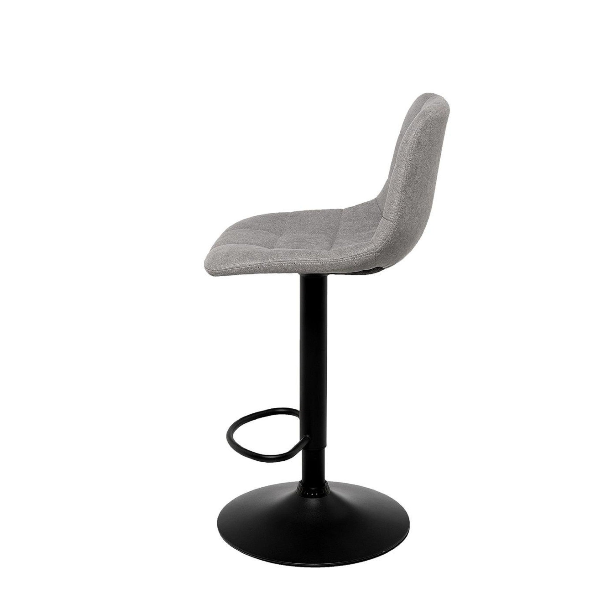 TAMBORETE CINZA CLARO 43X50X88/109CM