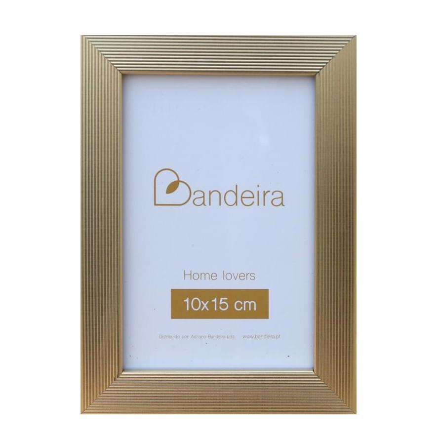 MOLDURA DOURADA 10X15CM