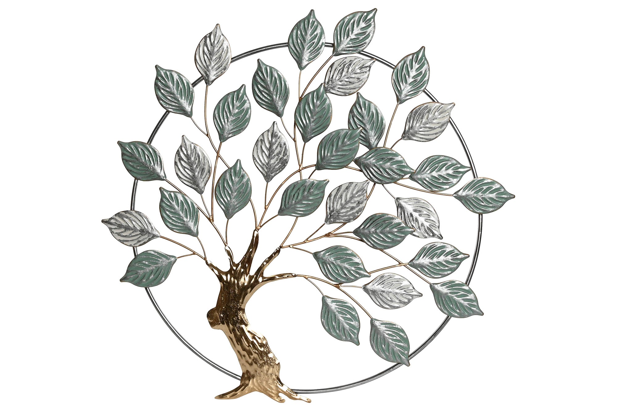 ÁRVORE VERDE METAL 73CM