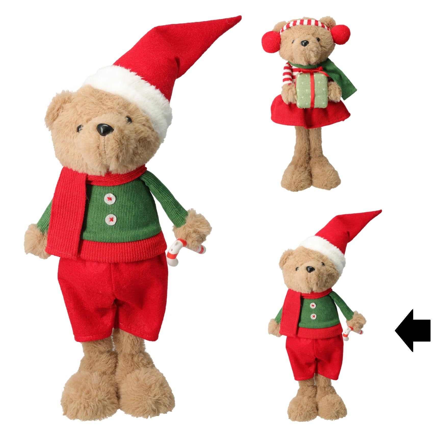 URSO MENINO NATAL 37Cm