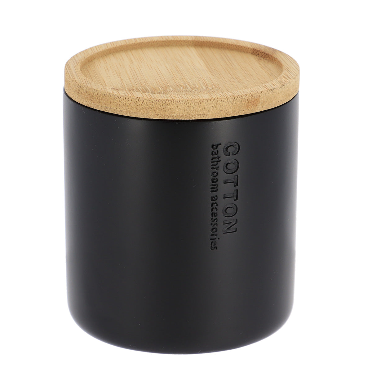 CAIXA P/ ALGODÃO PRETO/BAMBU 9,5X11CM