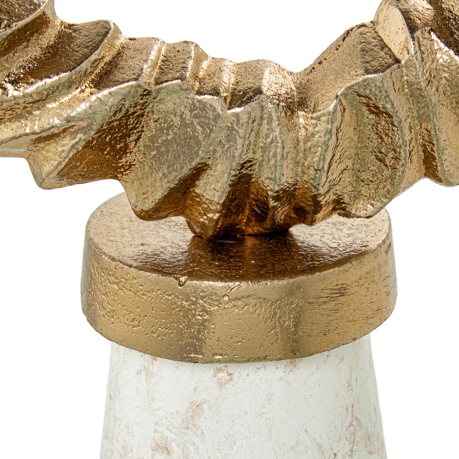 POTE PÉROLA/DOURADO 32X45CM