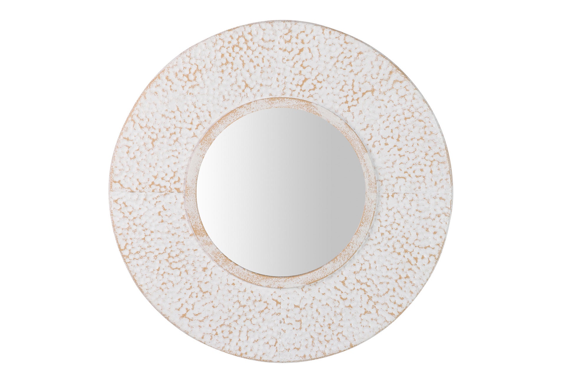 ESPELHO BRANCO/DOURADO 85CM