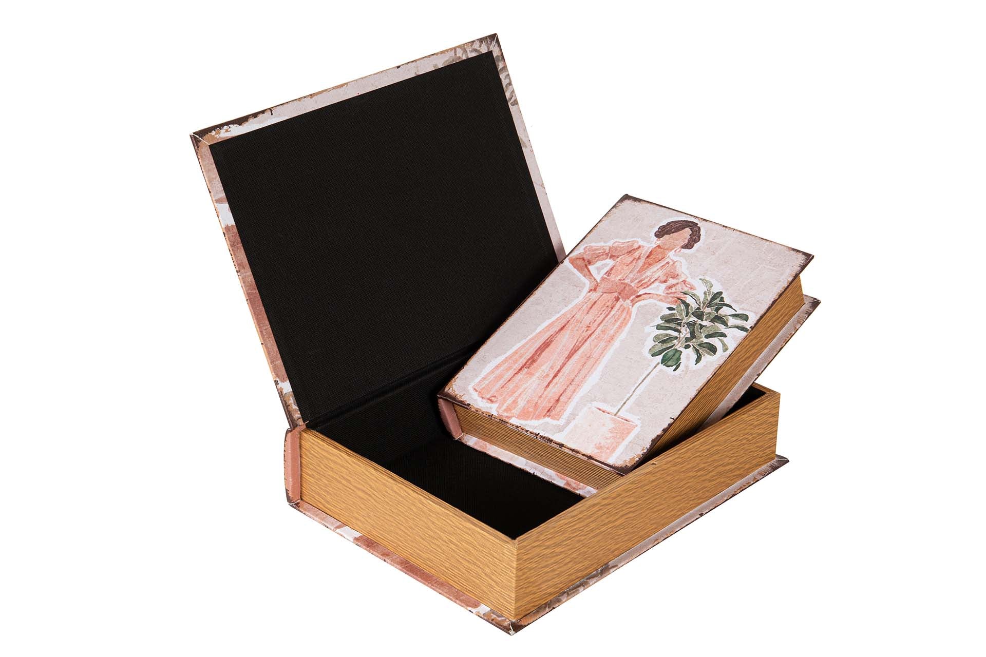 CAIXA/LIVRO FASHION 27X26X6Cm