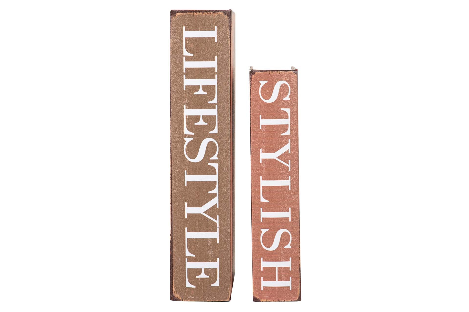 CAIXA/LIVRO LIFESTYLE 34X25X7Cm