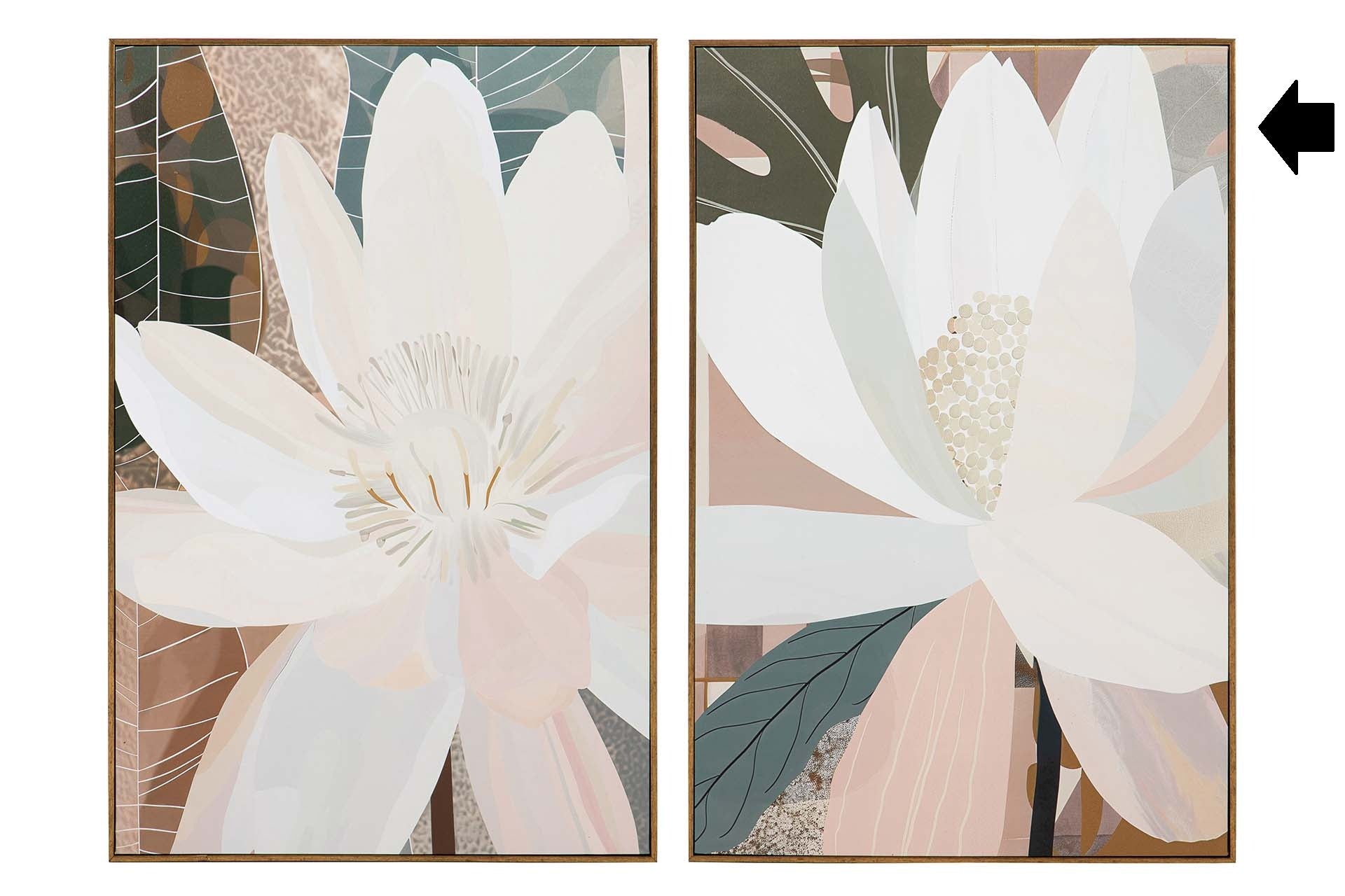 QUADRO NENUFAR 60X90Cm