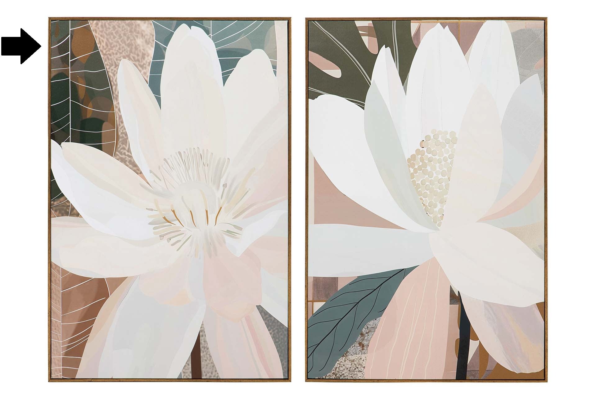 QUADRO NENUFAR 60X90Cm