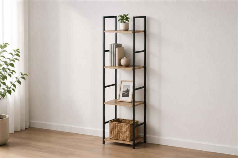 ESTANTE 4 PRATELEIRAS 29X23,5X112Cm