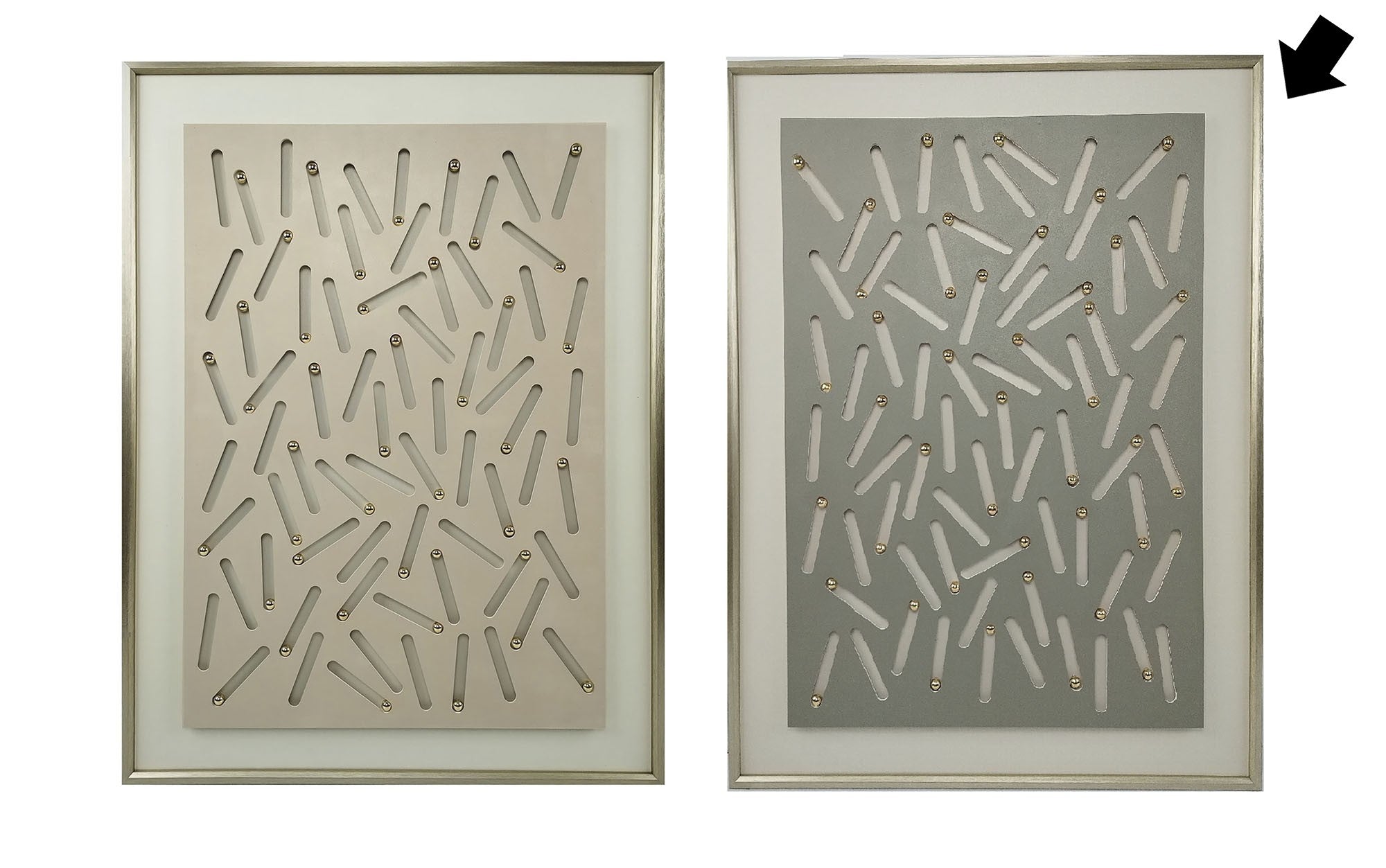 QUADRO ABSTRATO CINZA 90X120CM
