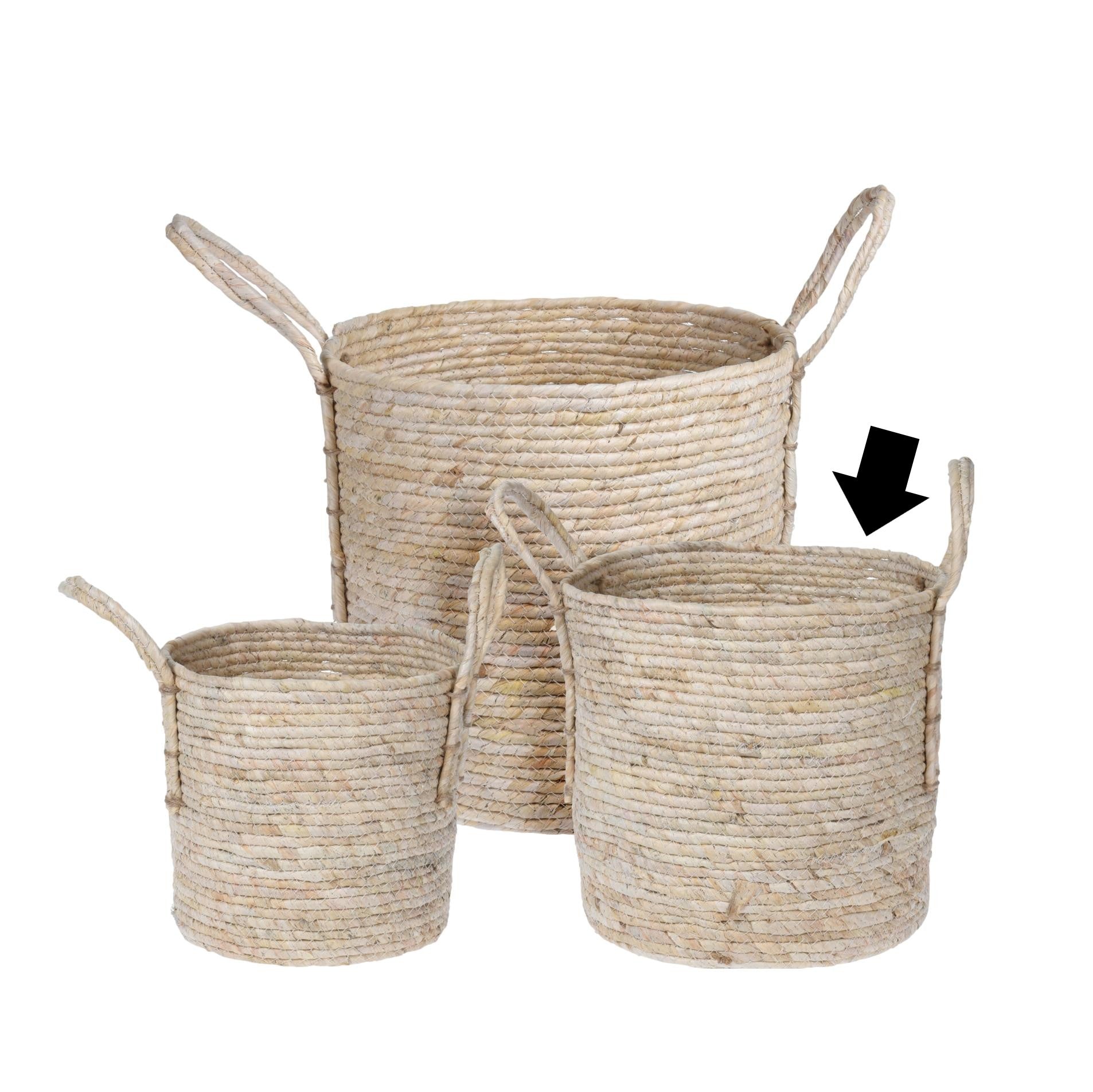 CESTO NATURAL 30X30X33CM