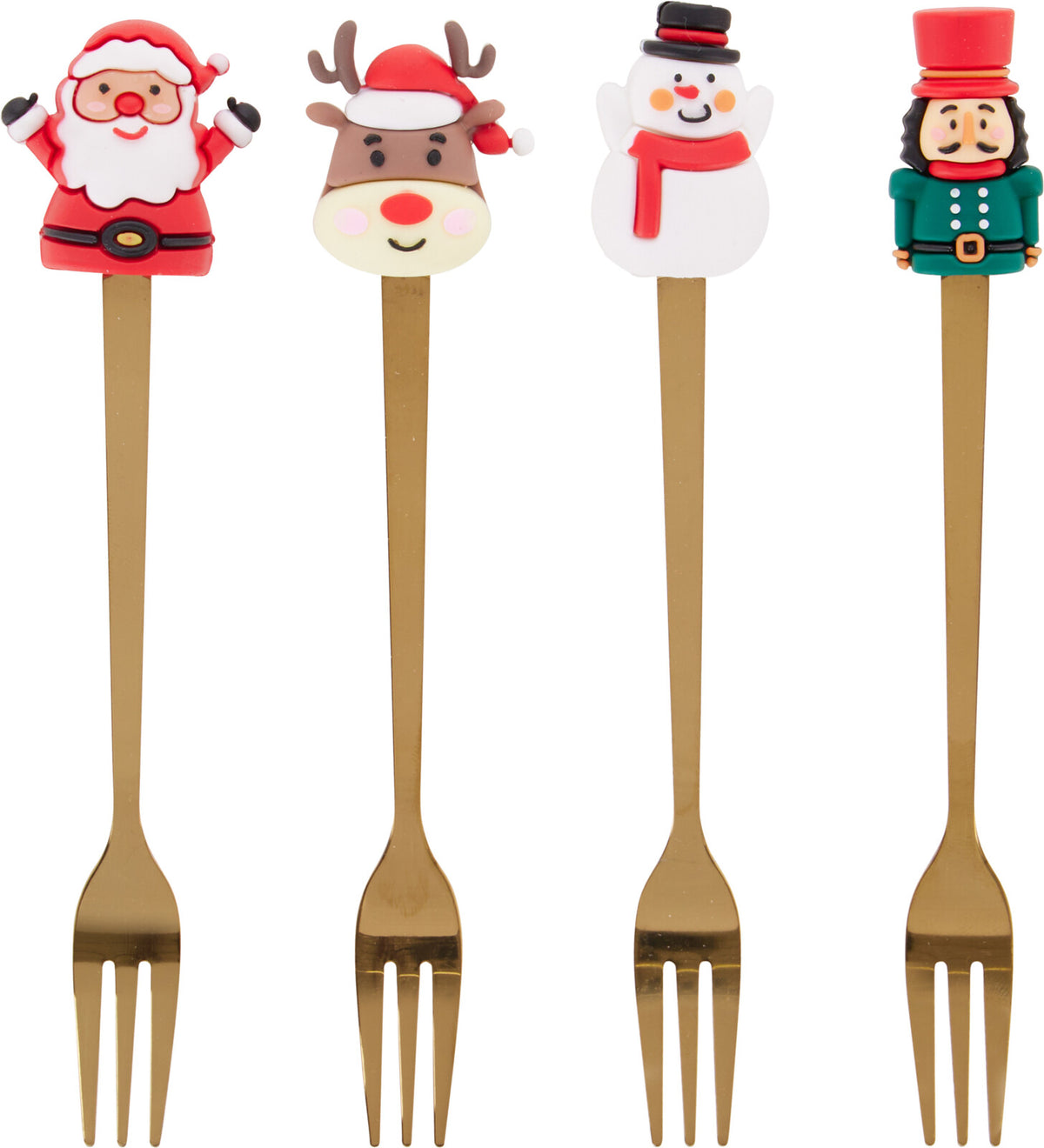 PACK 4 TALHERES NATAL