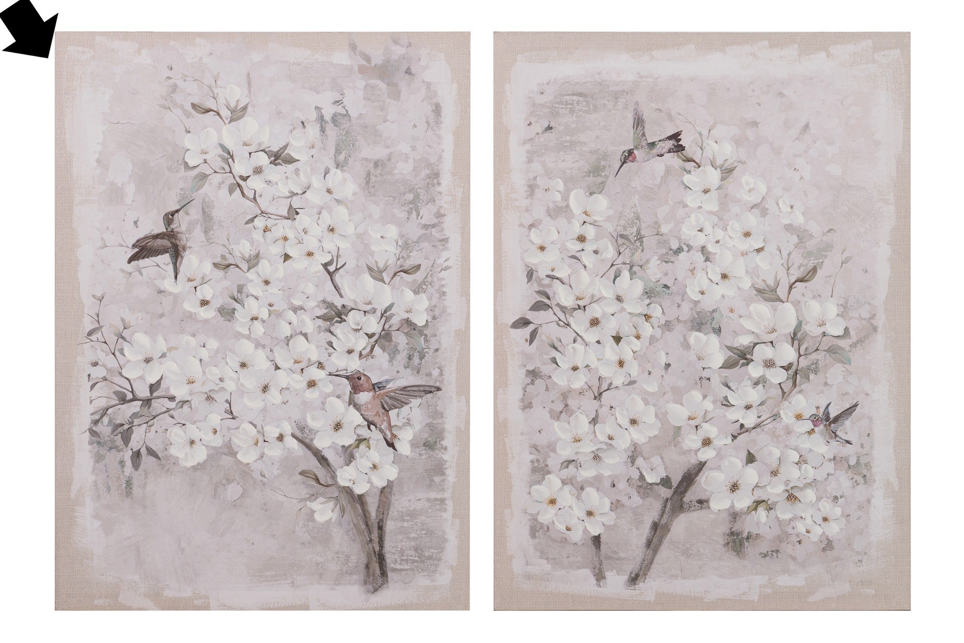 TELA ÁRVORE BRANCA 50X70CM