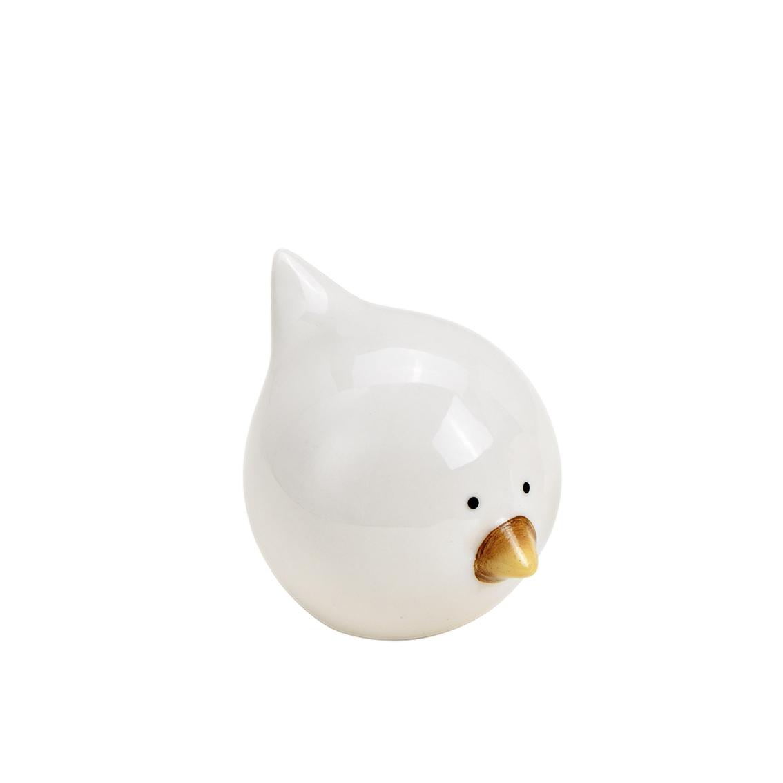 PÁJARO BLANCO 10X8X8CM