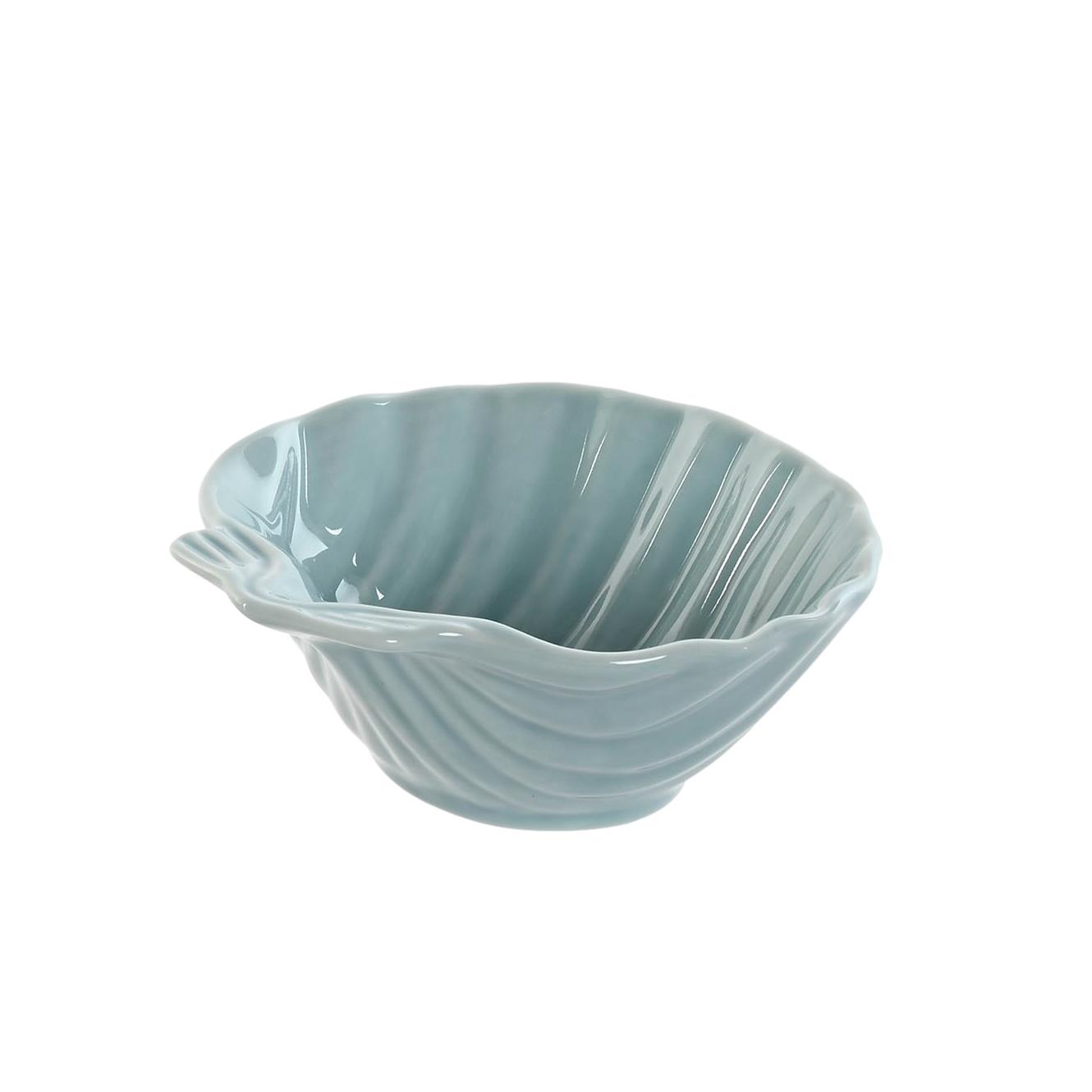 TIGELA CONCHA AZUL 12X5Cm
