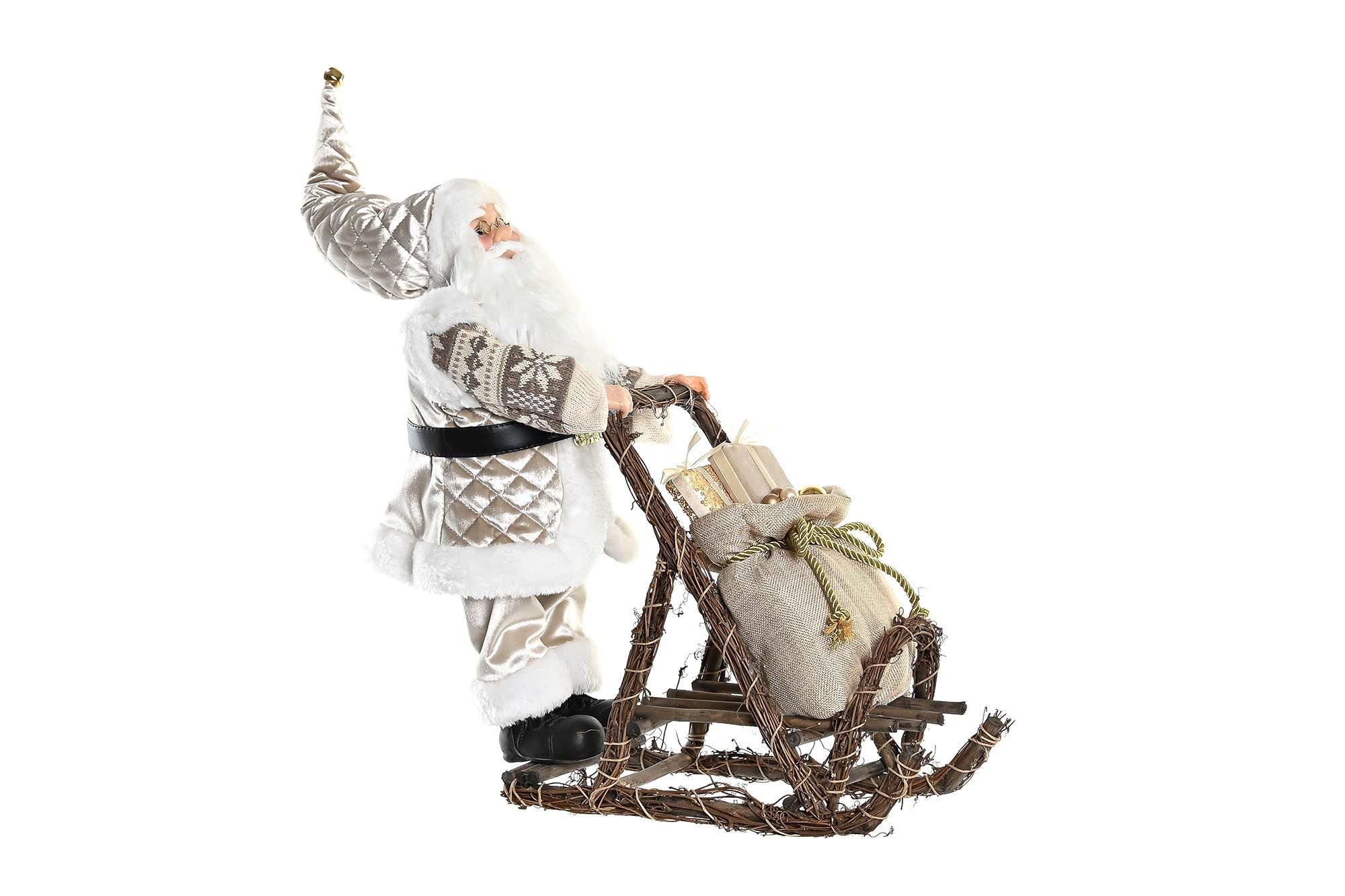 TRINEO SANTA NAVIDAD 42X22X48CM