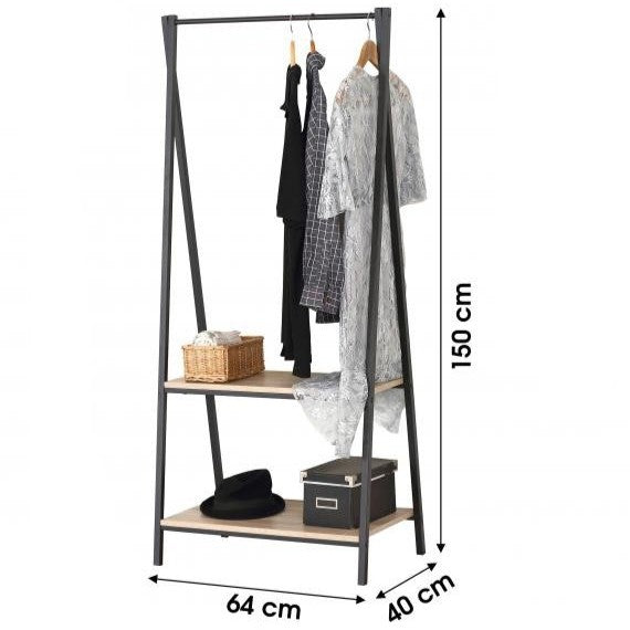 BENGALEIRO C/ PRATELEIRAS 64X40X150CM