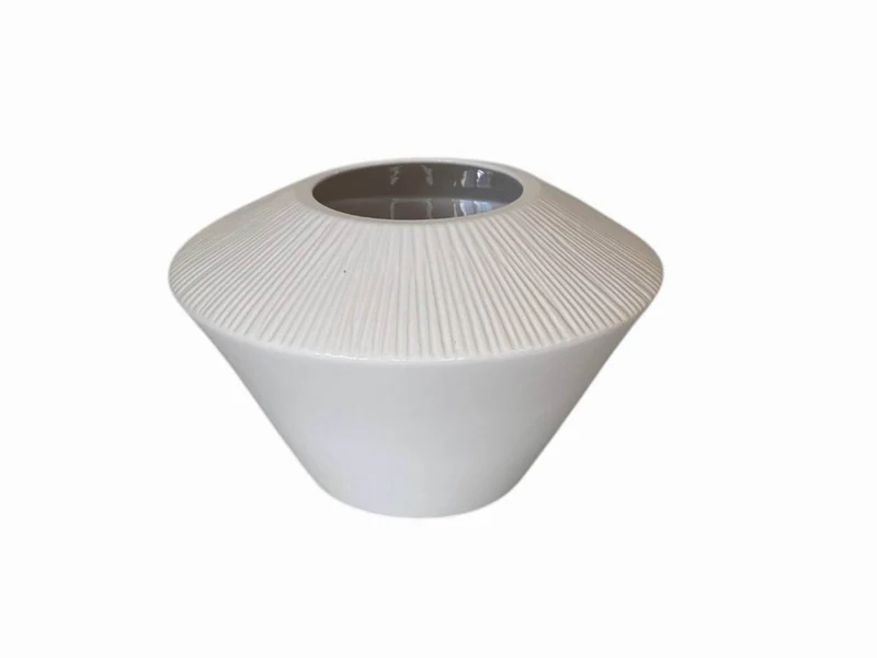 JARRA BRANCA 30X19CM