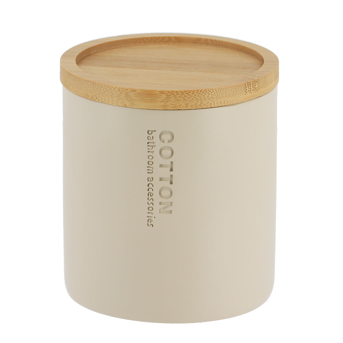 CAIXA P/ ALGODÃO BEGE/BAMBU 9,5X11CM