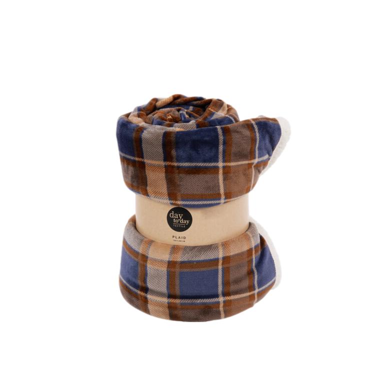 MANTA AZUL 200x150CM