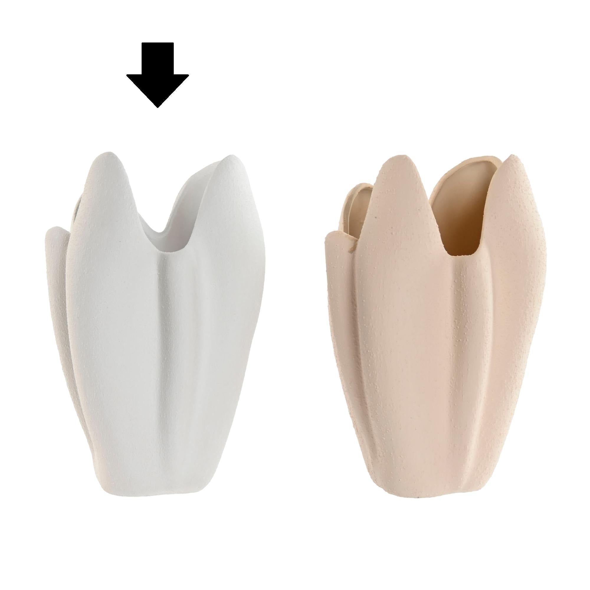 JARRA BRANCA 18X17X25,7Cm