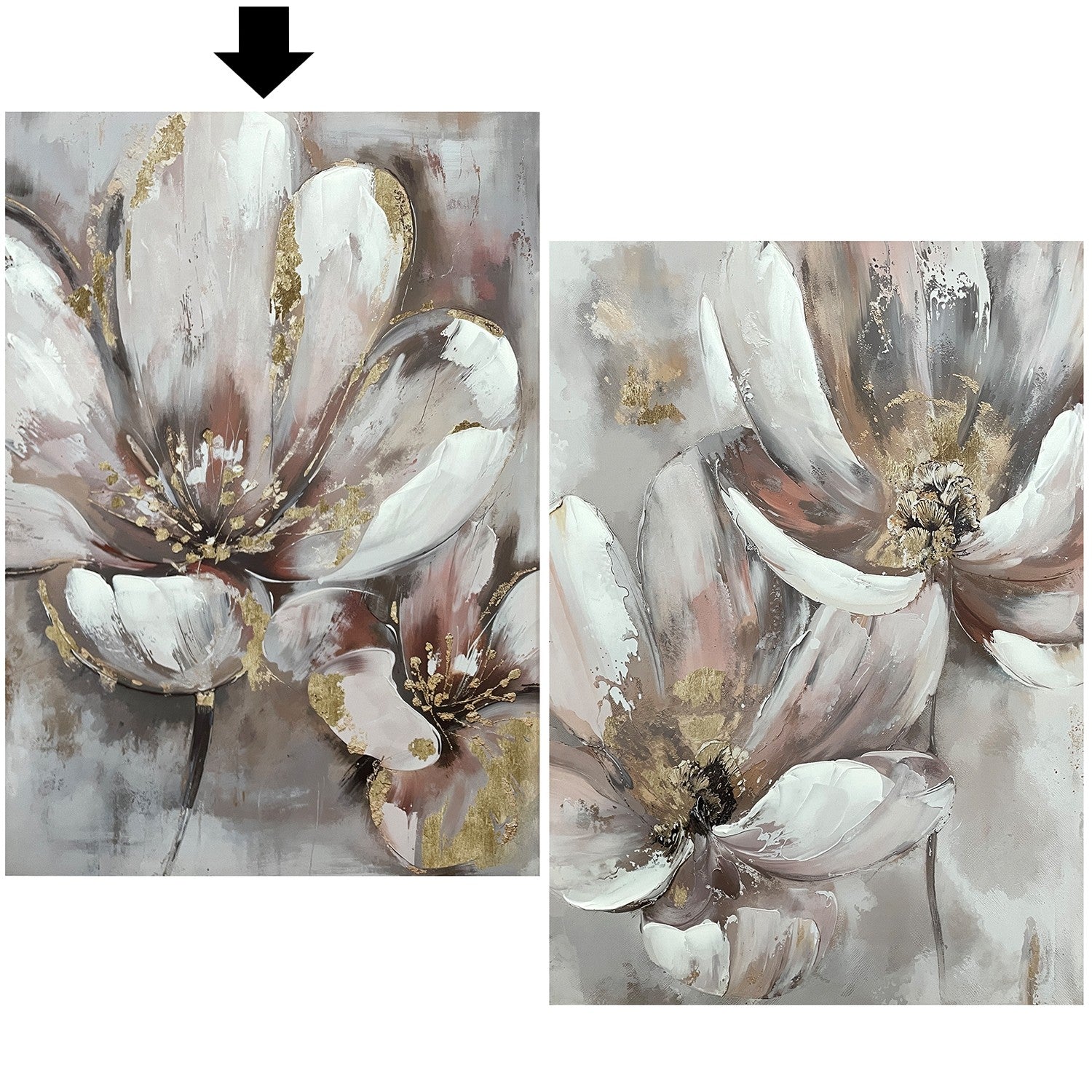 TELA FLORES ROSA 70X100CM