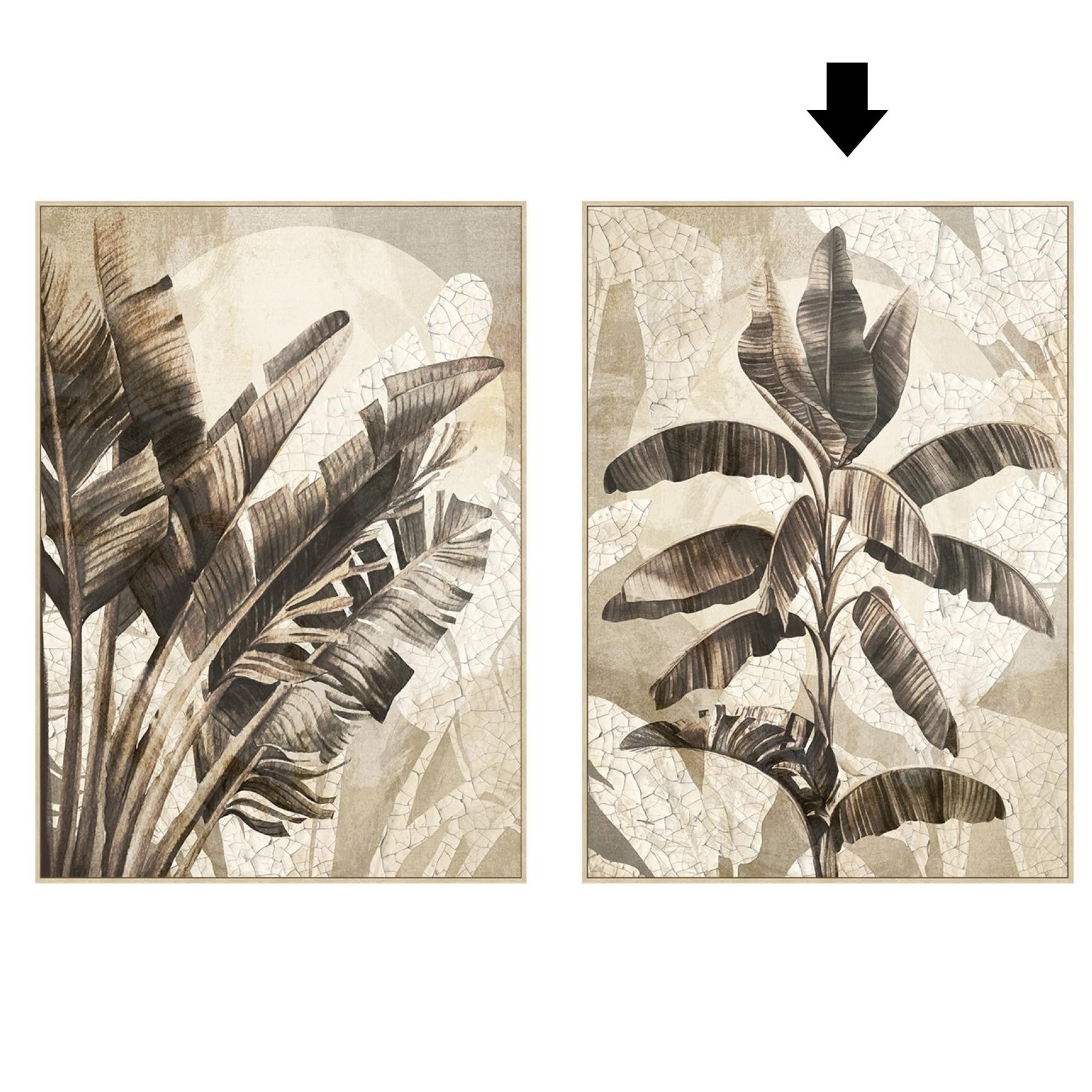 QUADRO PALMEIRAS 103x143CM