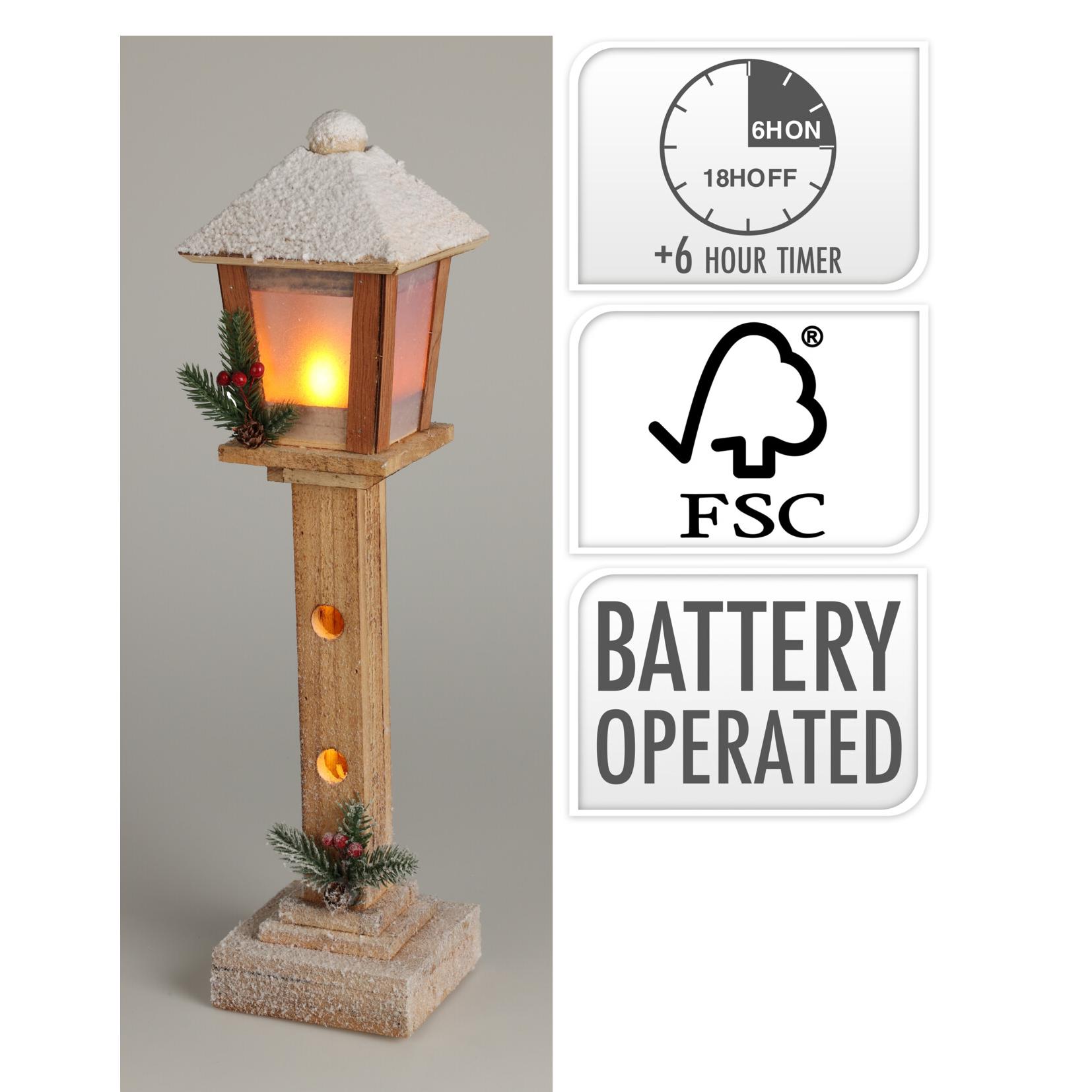 CANDEEIRO NATAL C/ LED 52Cm