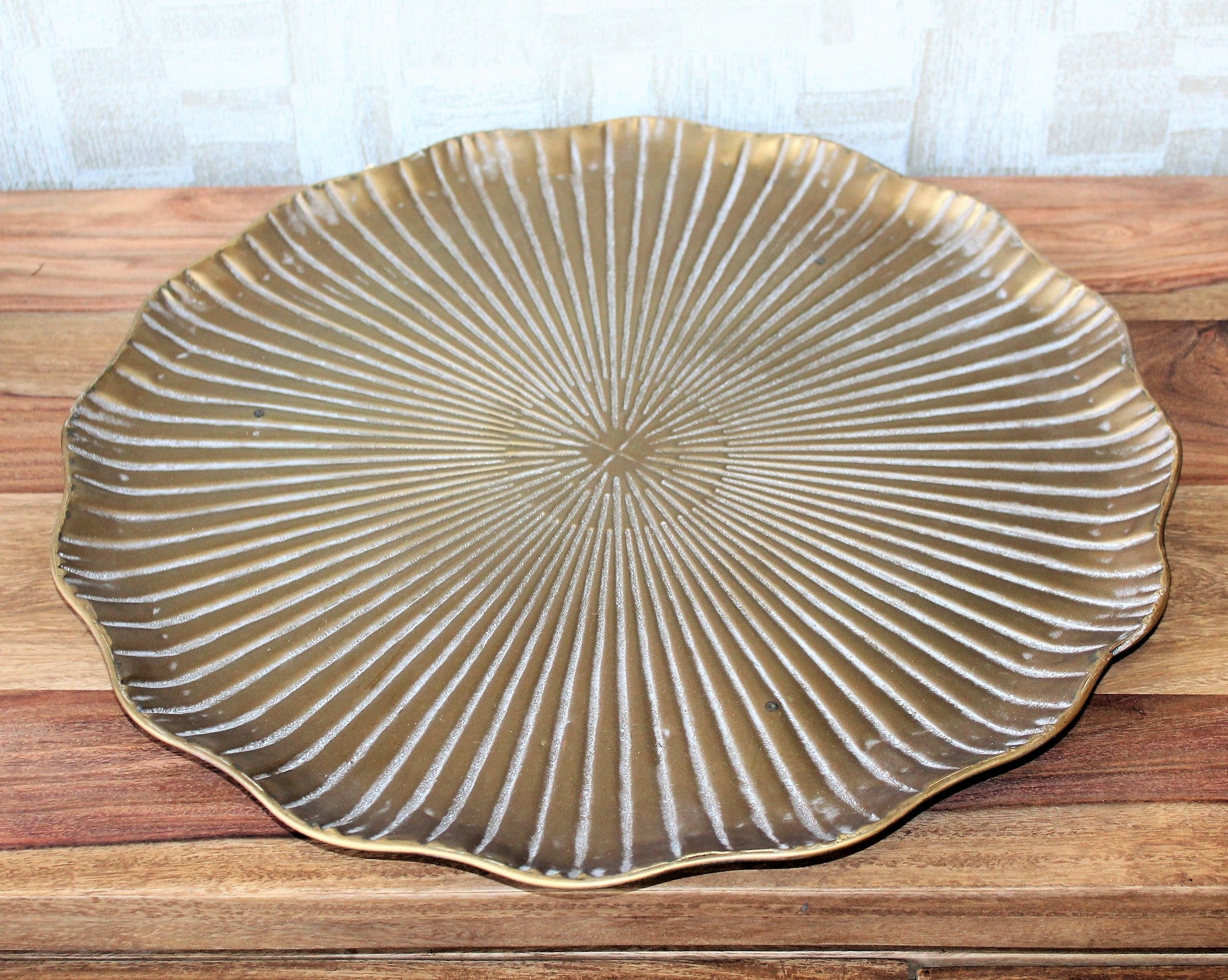 CENTRO MESA DOURADO 50CM