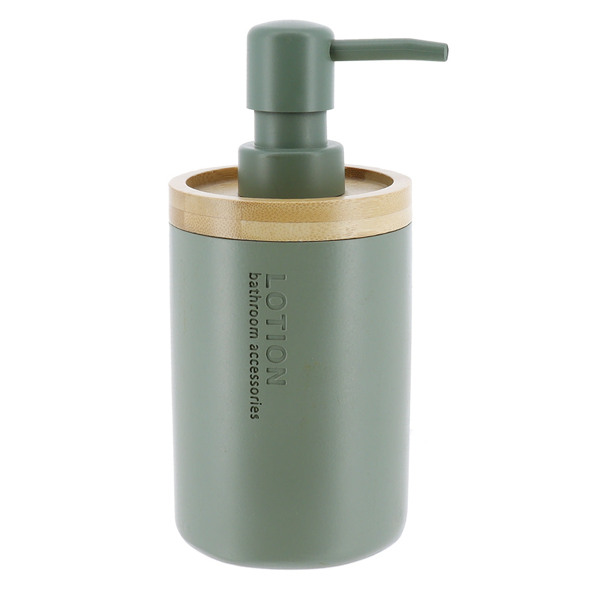 DISPENSADOR CAQUI/BAMBU 280ML 7,5X17CM