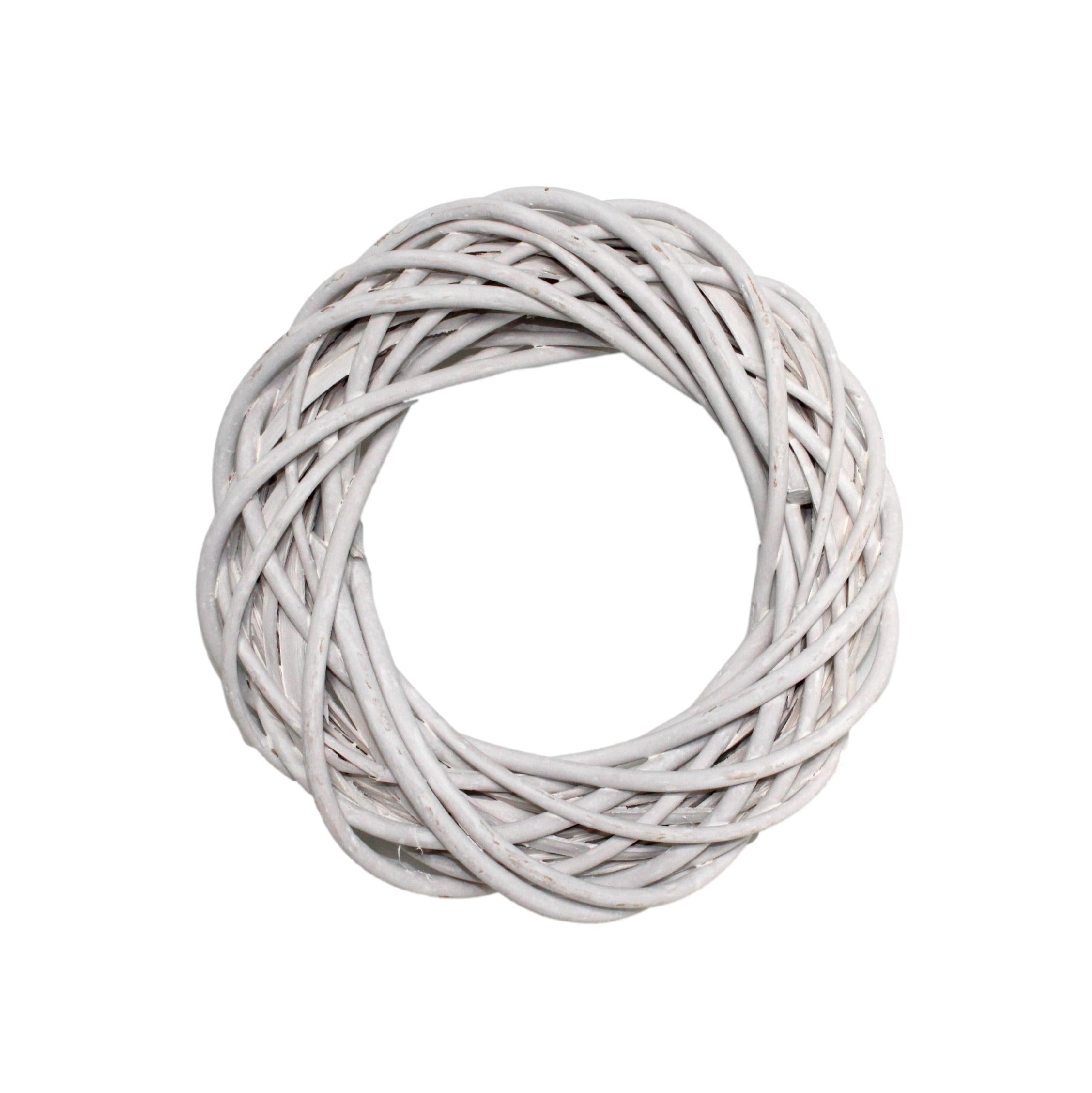 COROA VERGA BRANCA 24CM