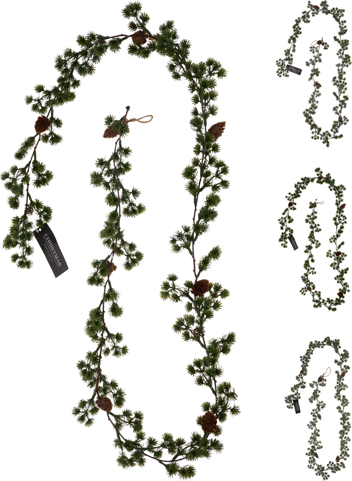 GRINALDA VERDE C/ PINHAS 180Cm