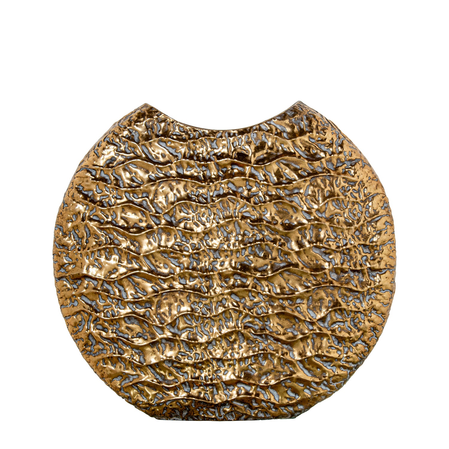 JARRA DOURADA 49X14X43CM