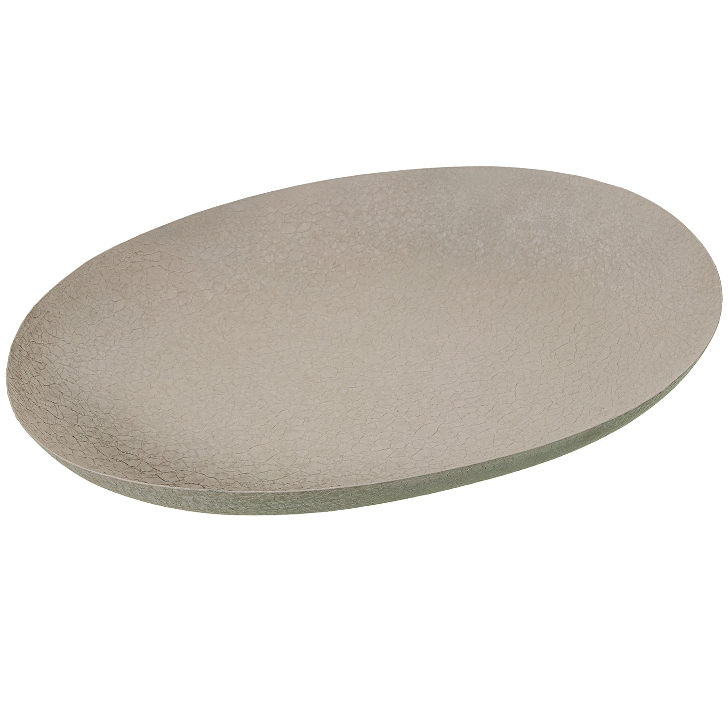 CENTRO MESA TAUPE 43X31CM