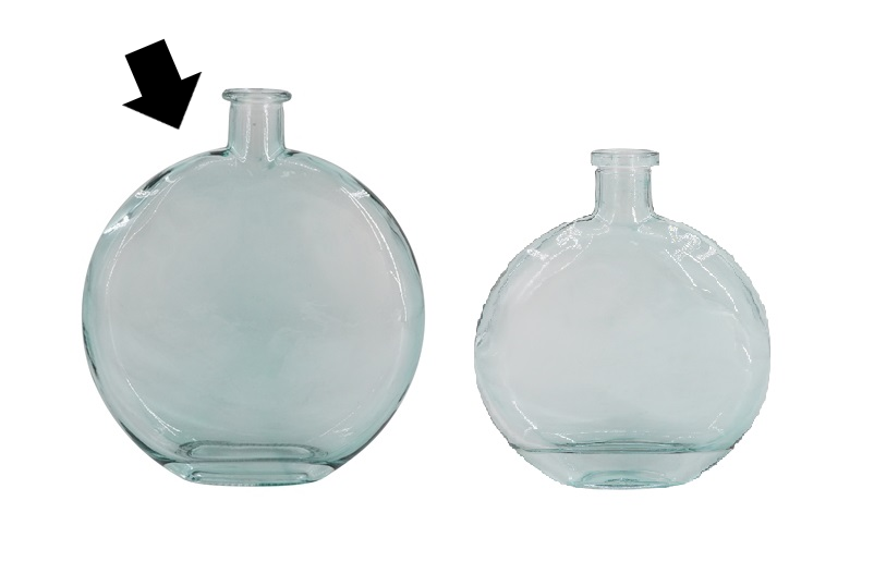 JARRA VIDRO 16,5X18,5CM