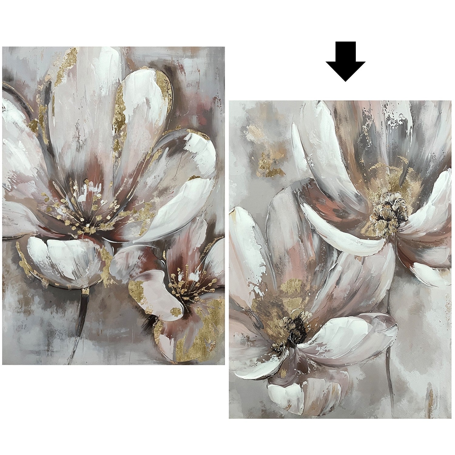 TELA FLORES ROSA 70X100CM