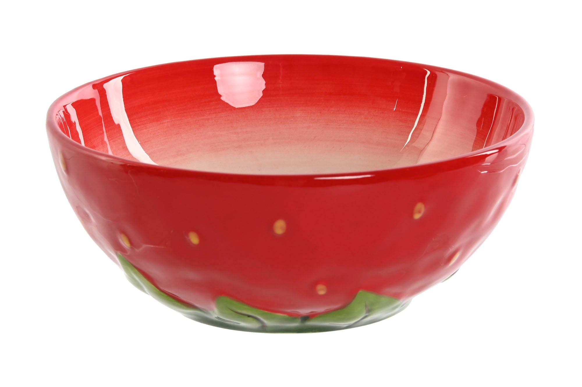 TAÇA MORANGO 15,4x15,4x6CM