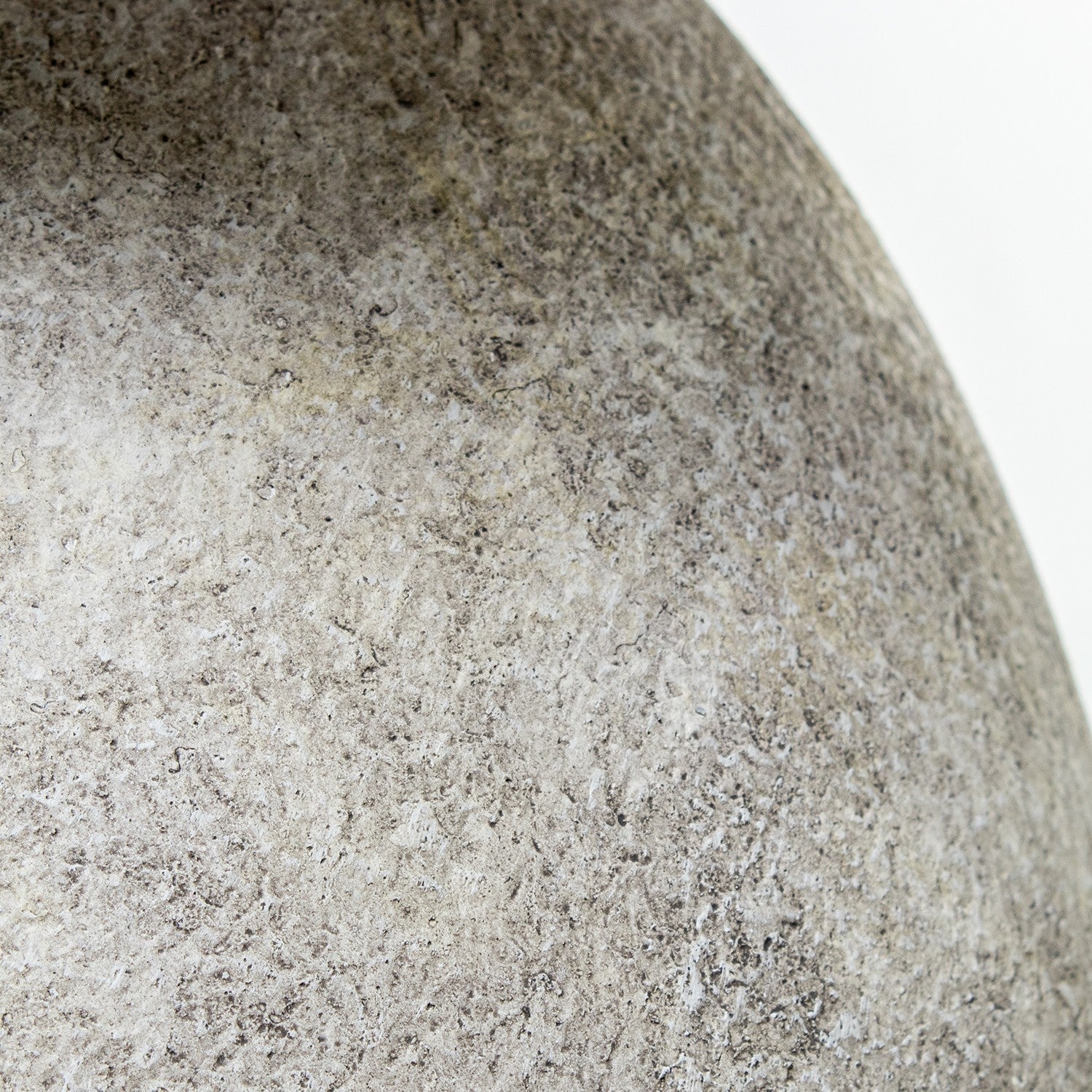 CANDEEIRO CERÂMICA CINZA/PÉROLA 116CM