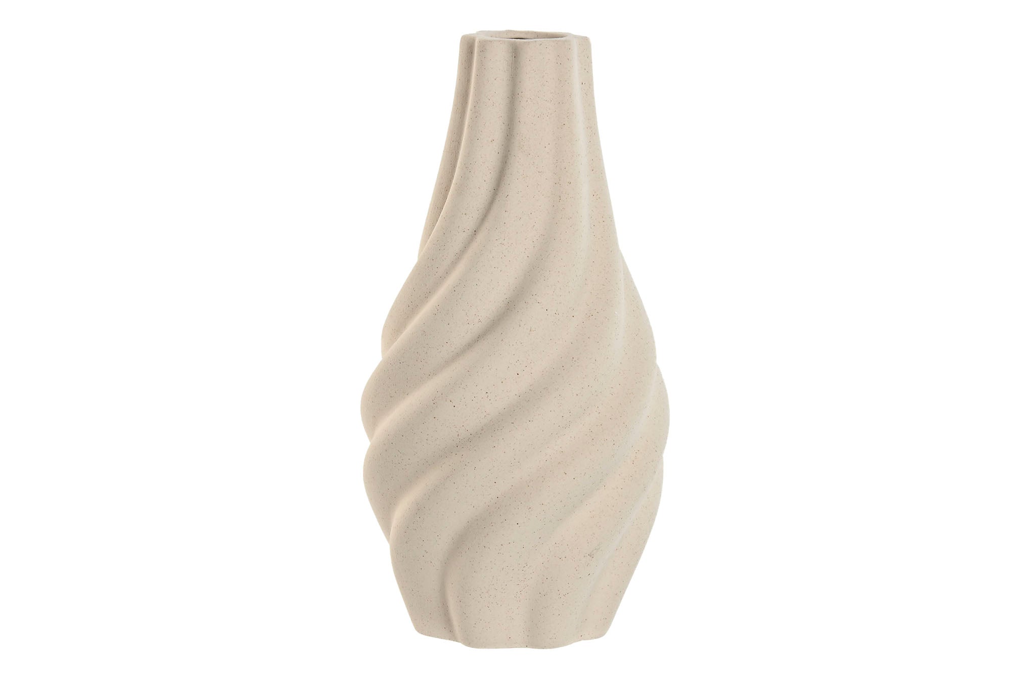 JARRA BEGE 16X16X30CM