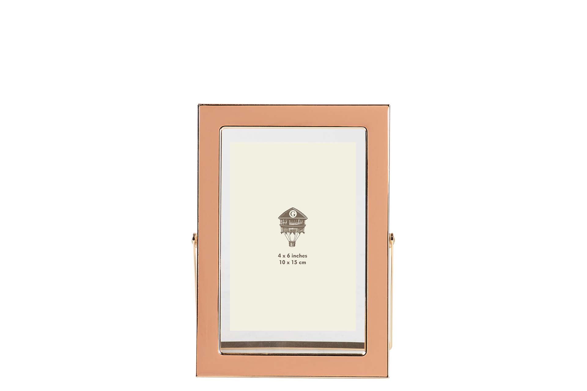 MOLDURA SALMÃO/DOURADO 10X15Cm