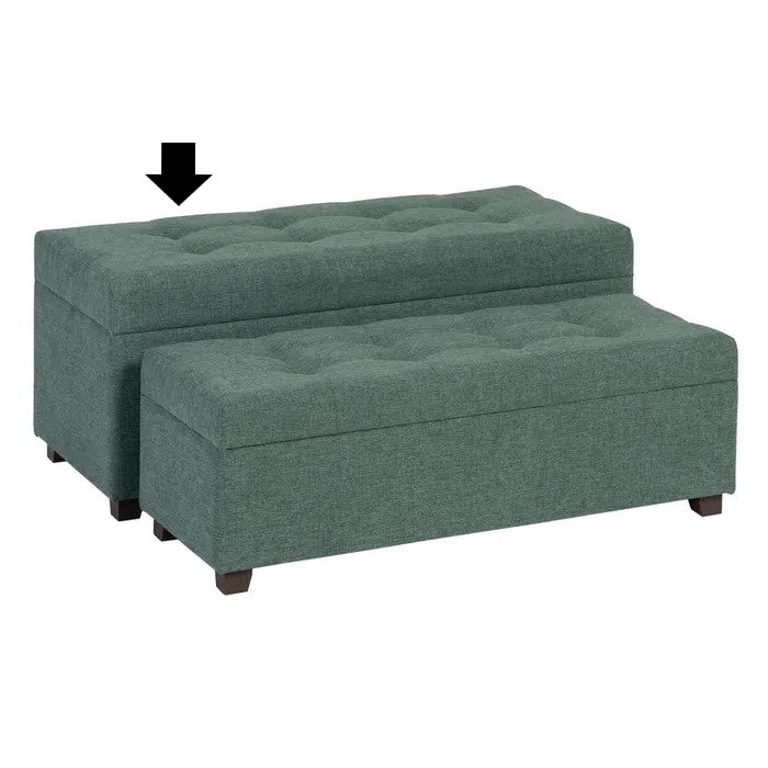 BANQUETA VERDE 102x41x43CM