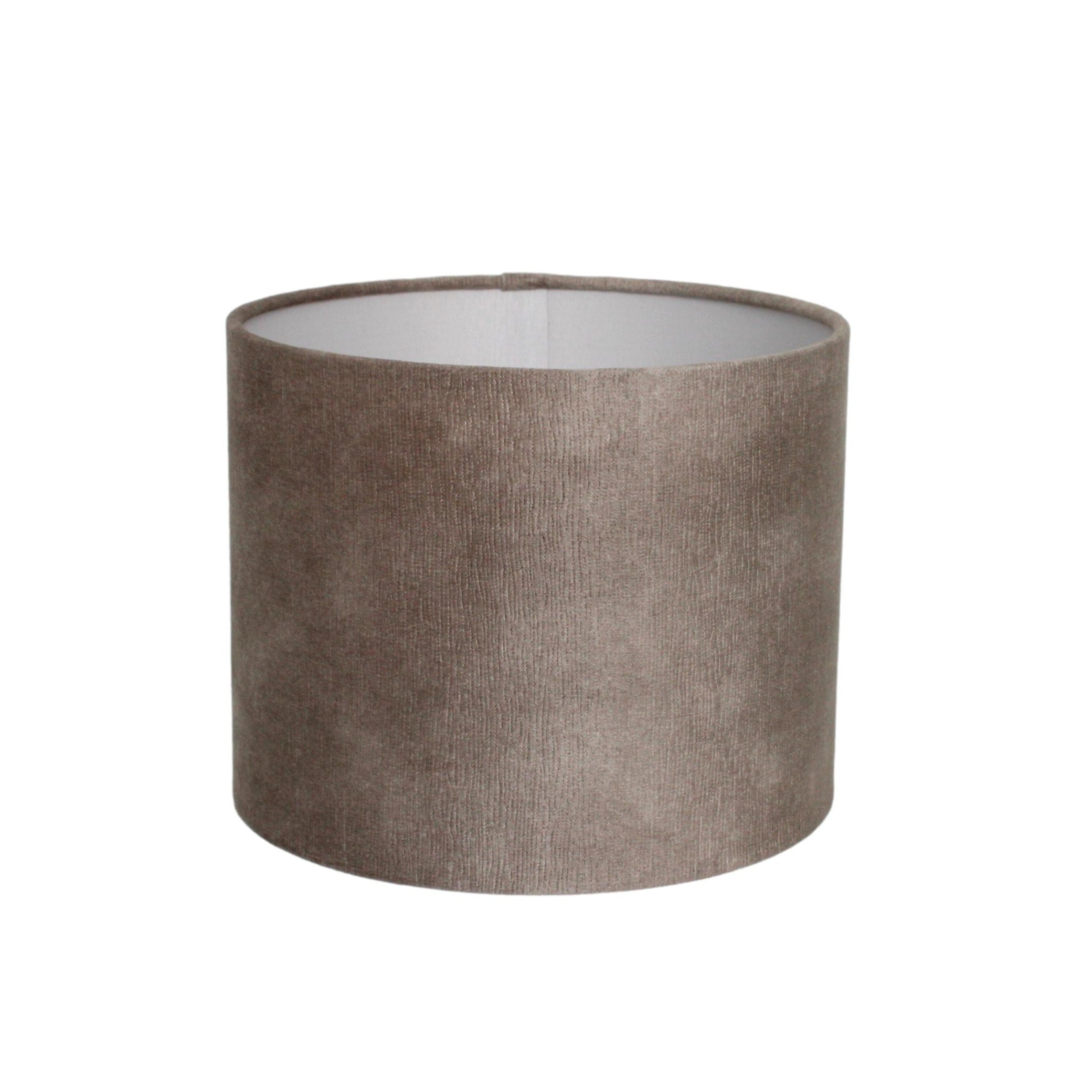 ABAJOUR WUFF TAUPE 30X25CM