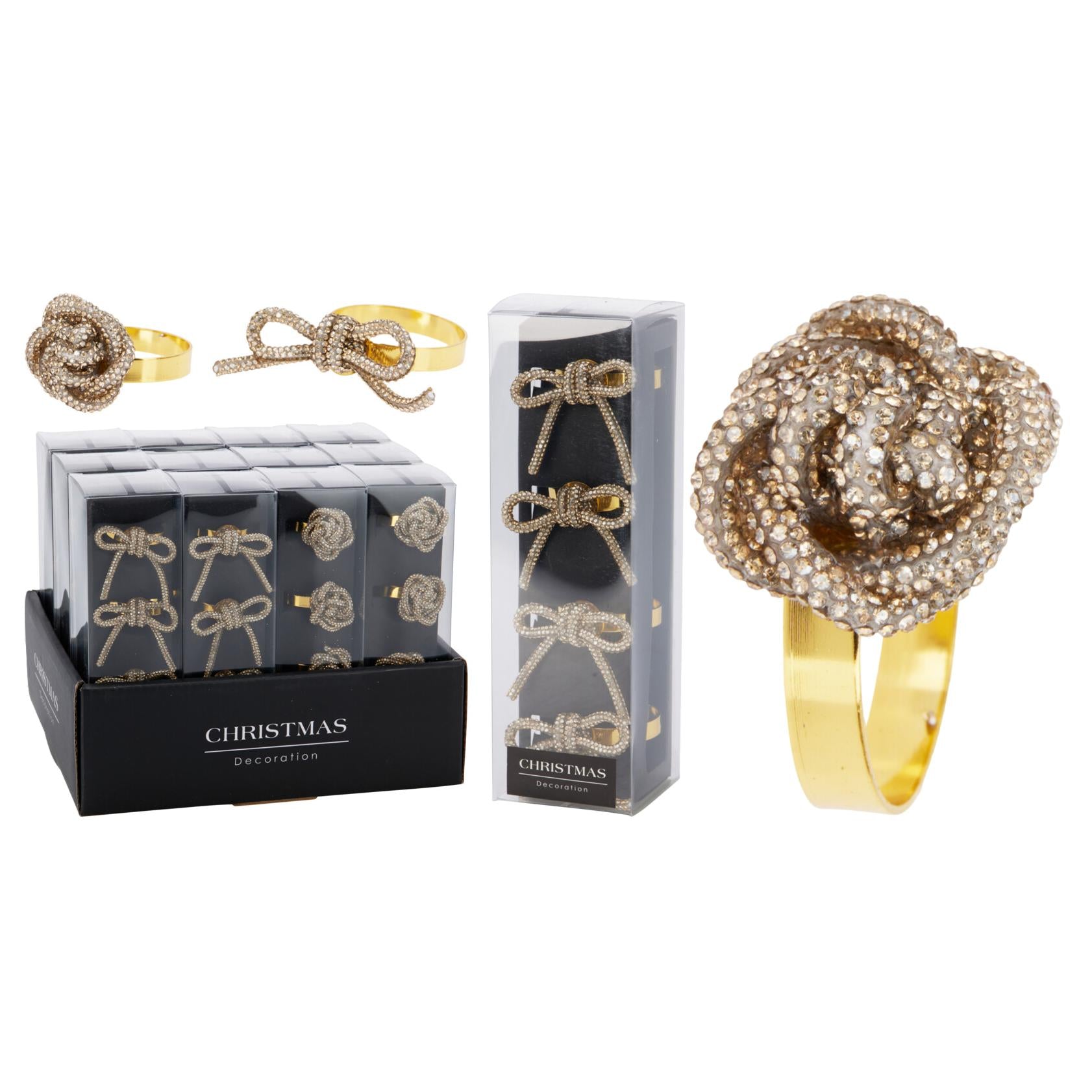 4 ARGOLAS GUARDANAPOS NATAL