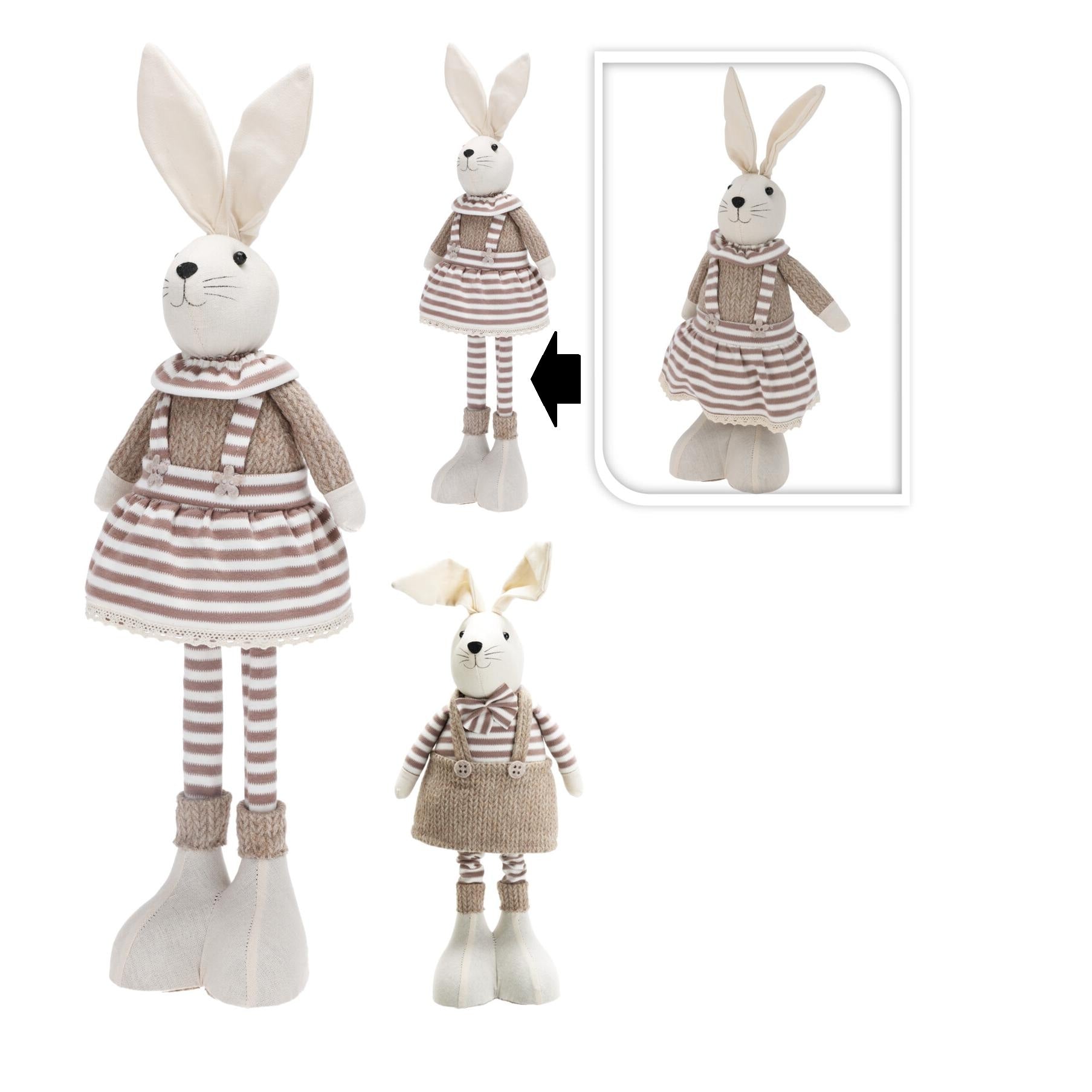 COELHA CASTANHA 22Cm