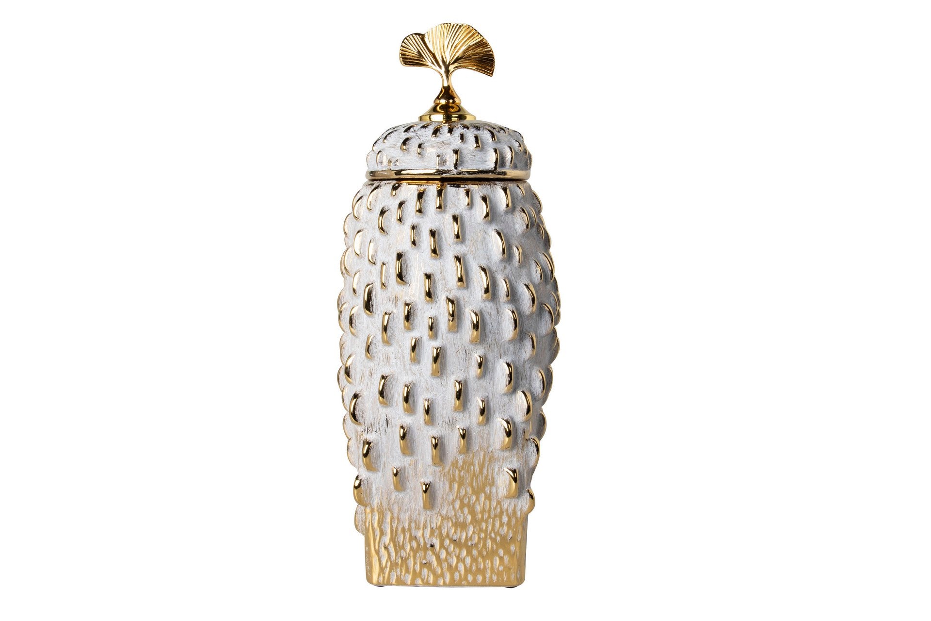 POTE DOURADO 16X16X38Cm