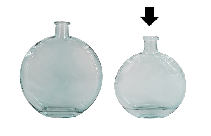 JARRA VIDRO 12,5X15CM