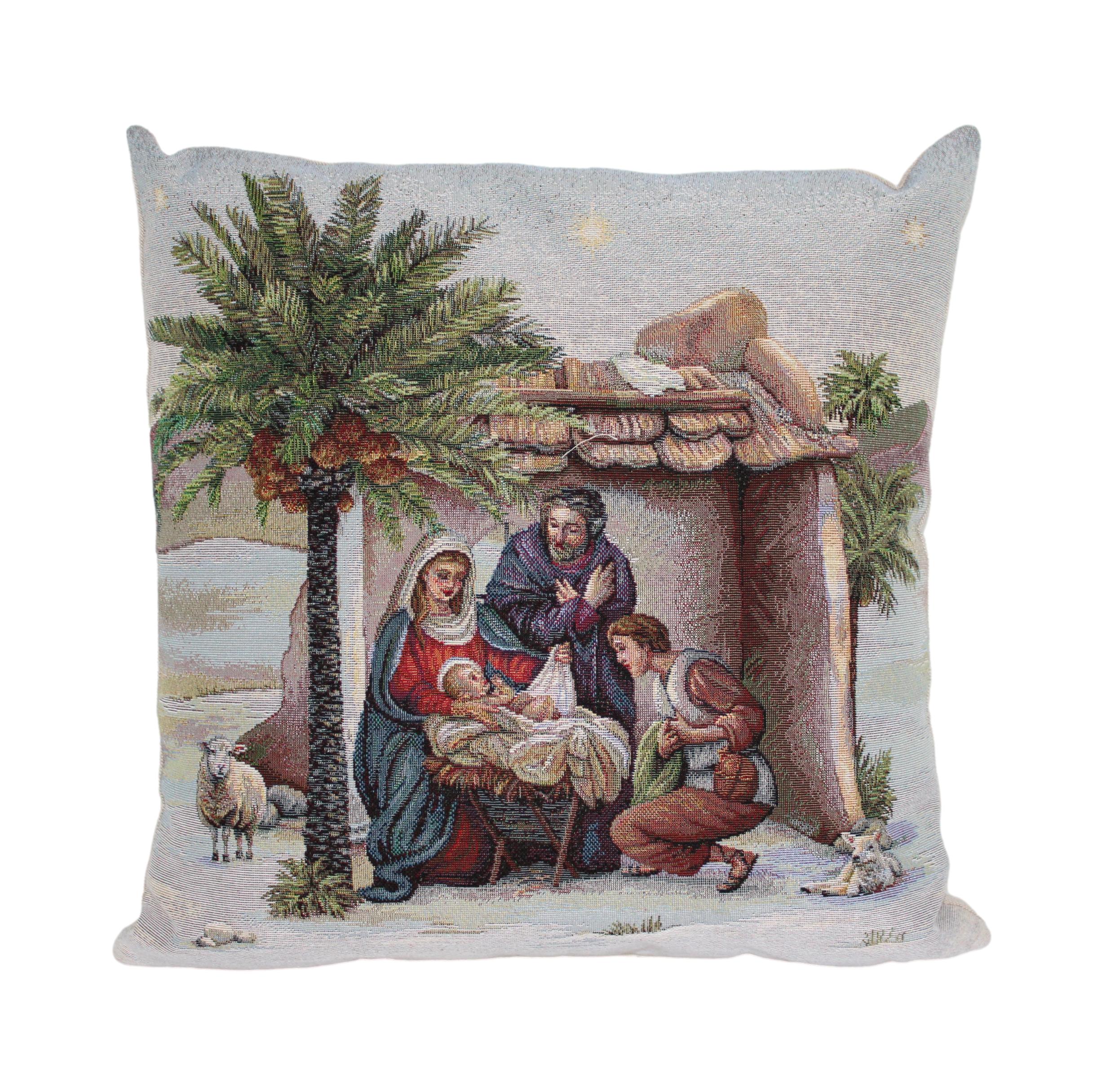 ALMOFADA SAGRADA FAMÍLIA 45X45CM