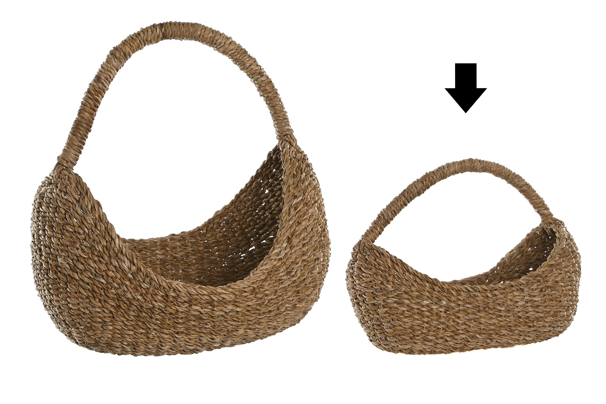 CESTA SEAGRASS 45X19X25CM