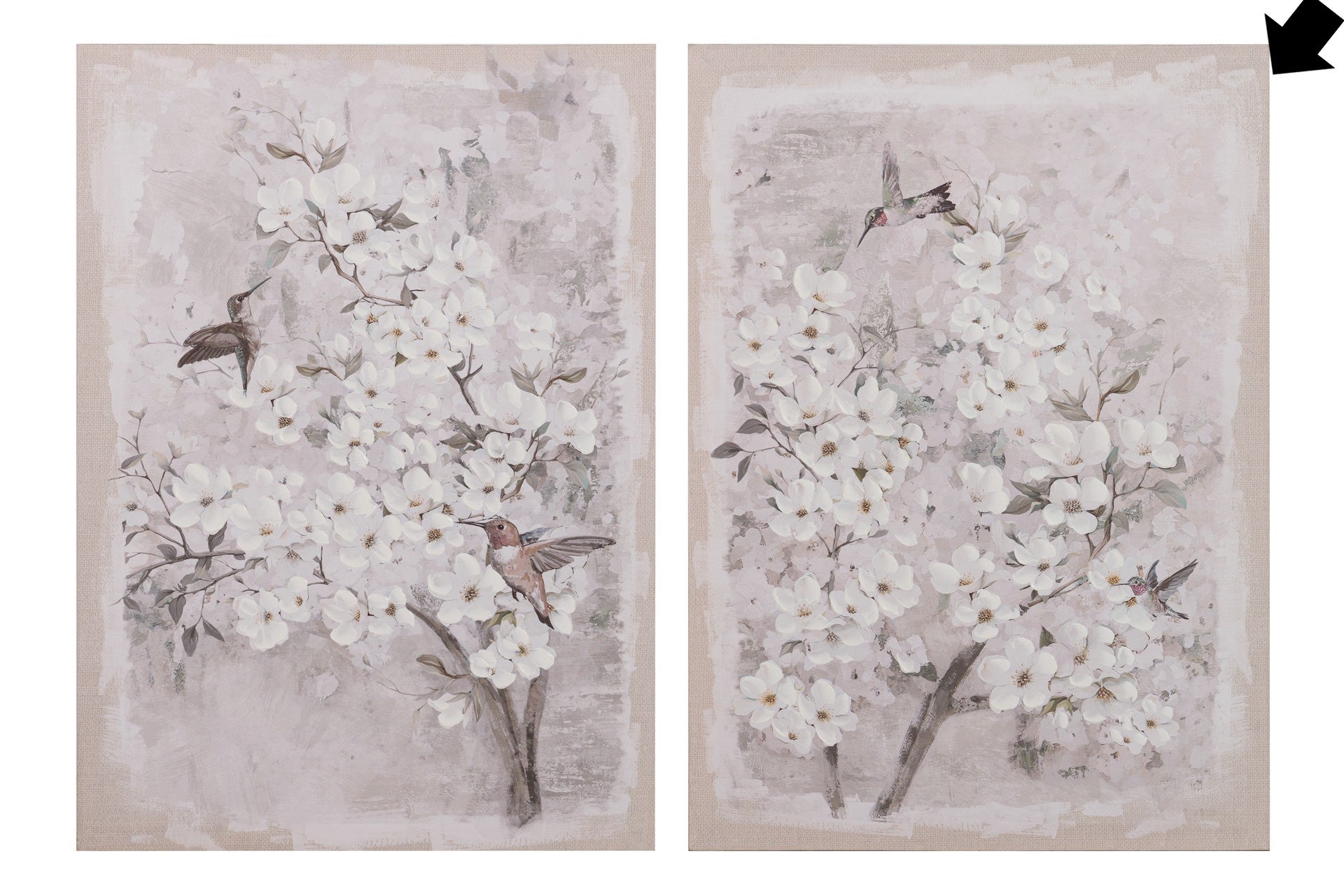 TELA ÁRVORE BRANCA 50X70CM